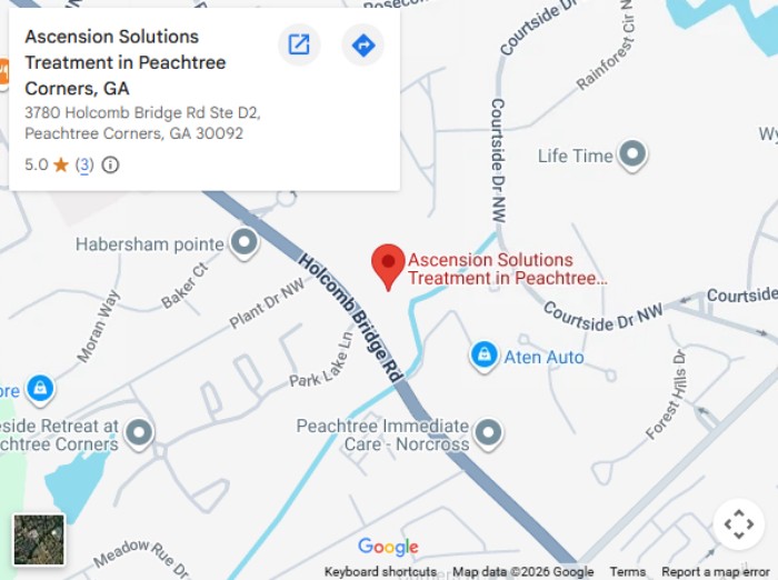 Directions to Ascension Solutions Treatment in Peachtree Corners, GA Directions to Ascension Solutions Treatment in Peachtree Corners, GA